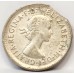 AUSTRALIA 1962 . THREEPENCE . ERROR . CLIPPED PLANCHET